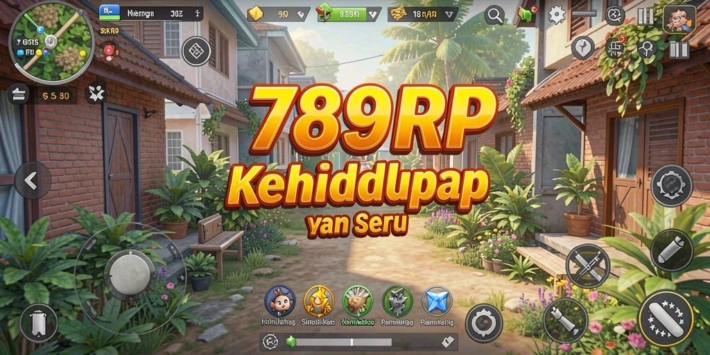 Screenshot menunjukkan gameplay seru dalam 789RP yang penuh simulasi kehidupan.