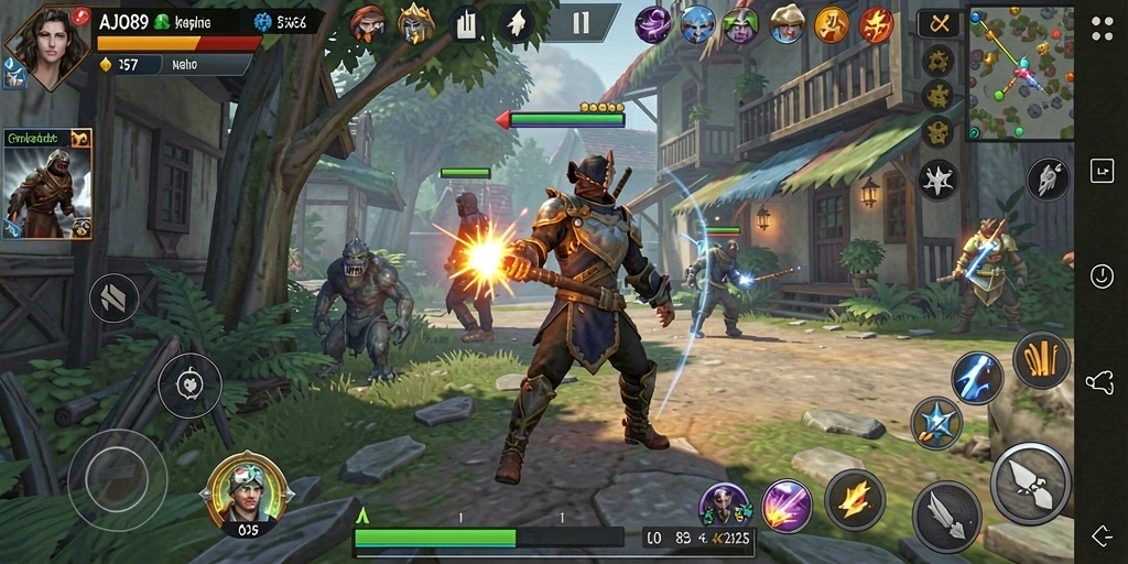 Screenshot AJO89 yang menunjukkan antarmuka pengguna yang ramah dan fitur canggih.