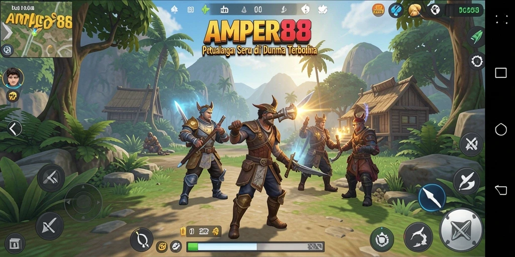 Gameplay Open World yang mendebarkan di AMPER88.