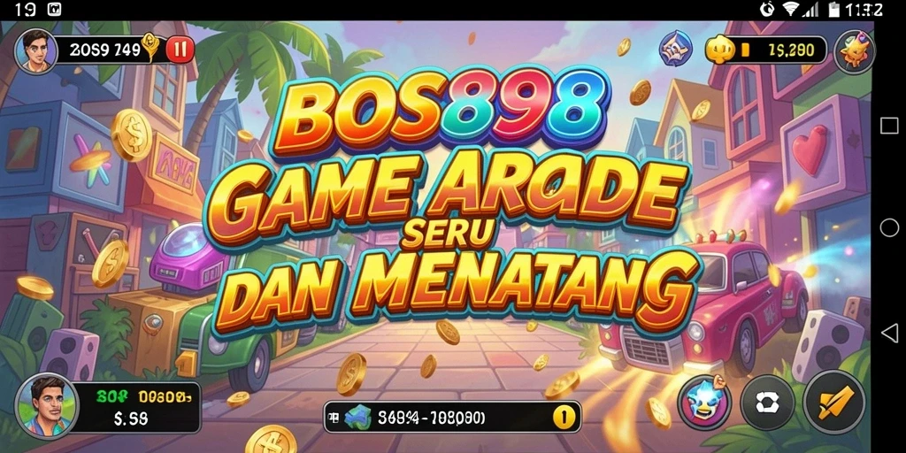Tampilan gameplay seru dari BOS898 yang menantang.