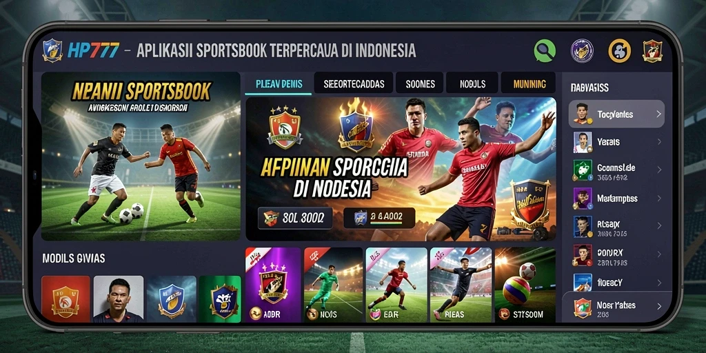 Tampilan gameplay HP777 yang menarik dan interaktif dalam taruhan olahraga.