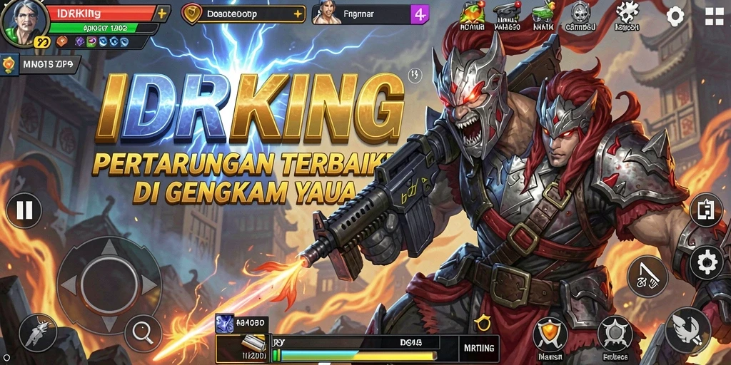 Tampilan screenshot permainan Fighting yang intens dan mendebarkan.