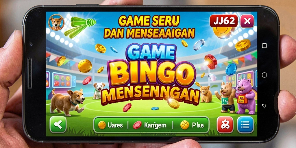 Gameplay seru dan interaktif dalam aplikasi Bingo JJ62.