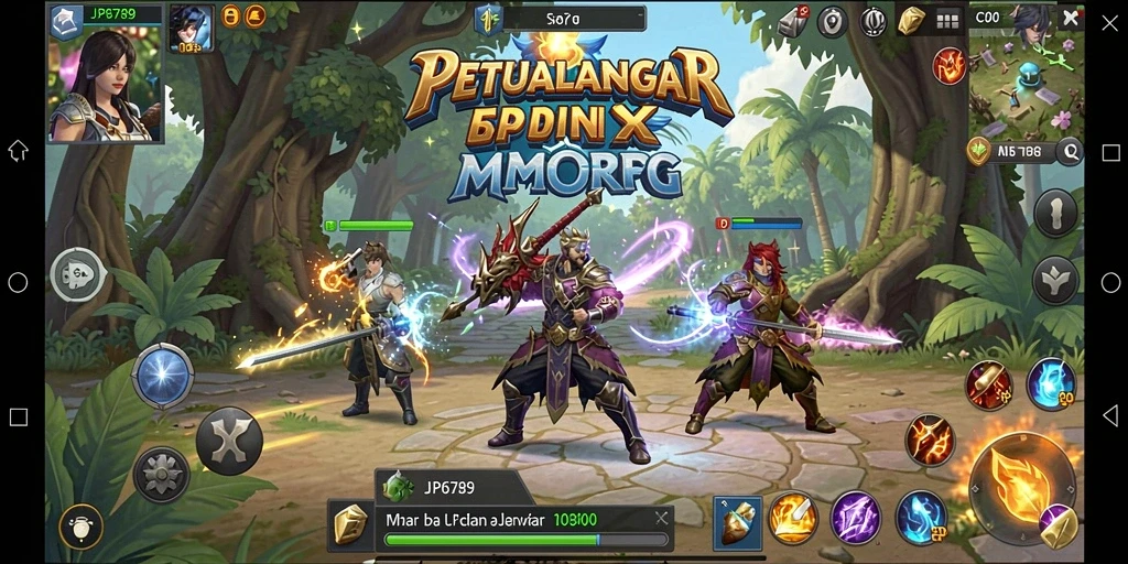 Gameplay seru dalam dunia fantasi JP6789.