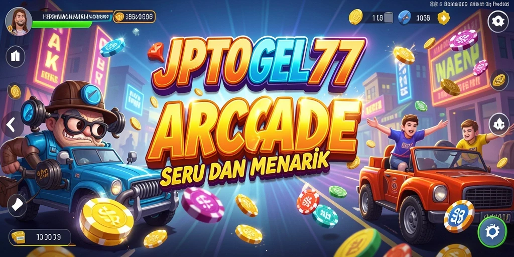 Screenshot gameplay JPTOGEL77 yang menampilkan keseruan bermain Arcade.