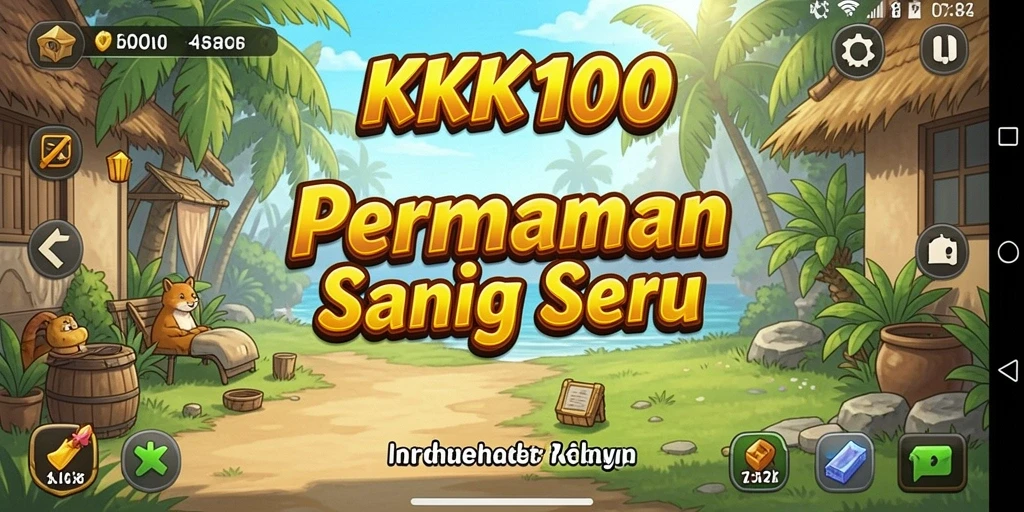 Tangkapan layar KPK100 menampilkan gameplay yang penuh warna dan seru.