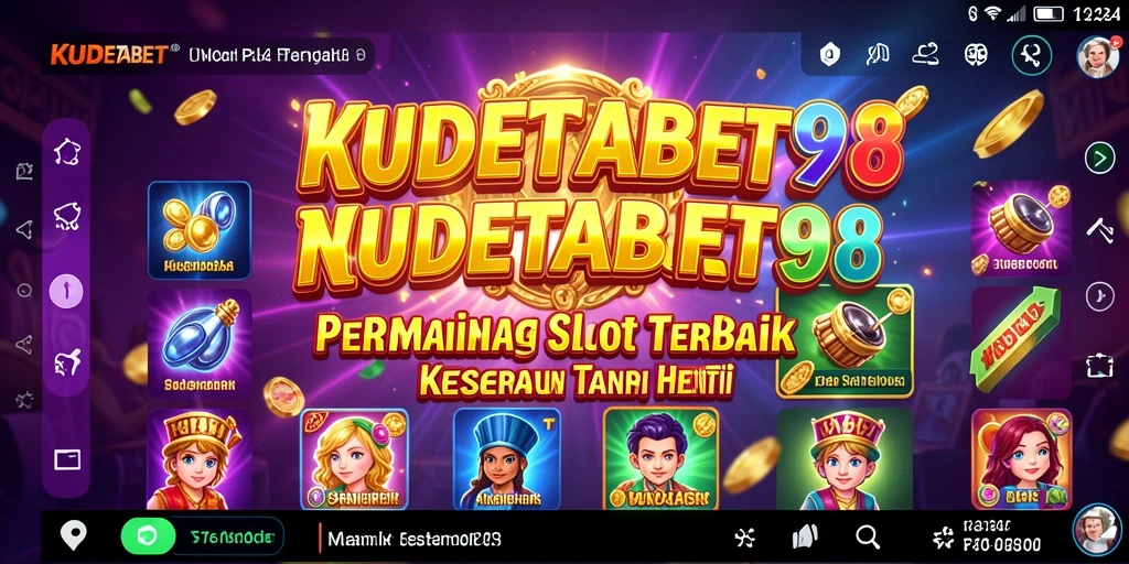 Screenshot menampilkan gameplay seru dan menarik dari KUDETABET98.