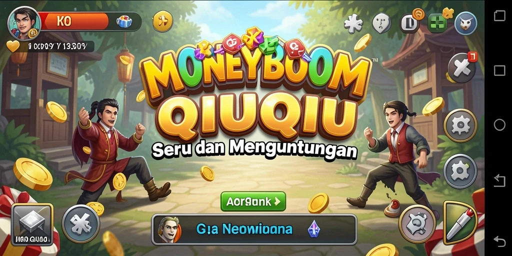 Gameplay seru dan kompetitif QiuQiu di MONEYBOOM.