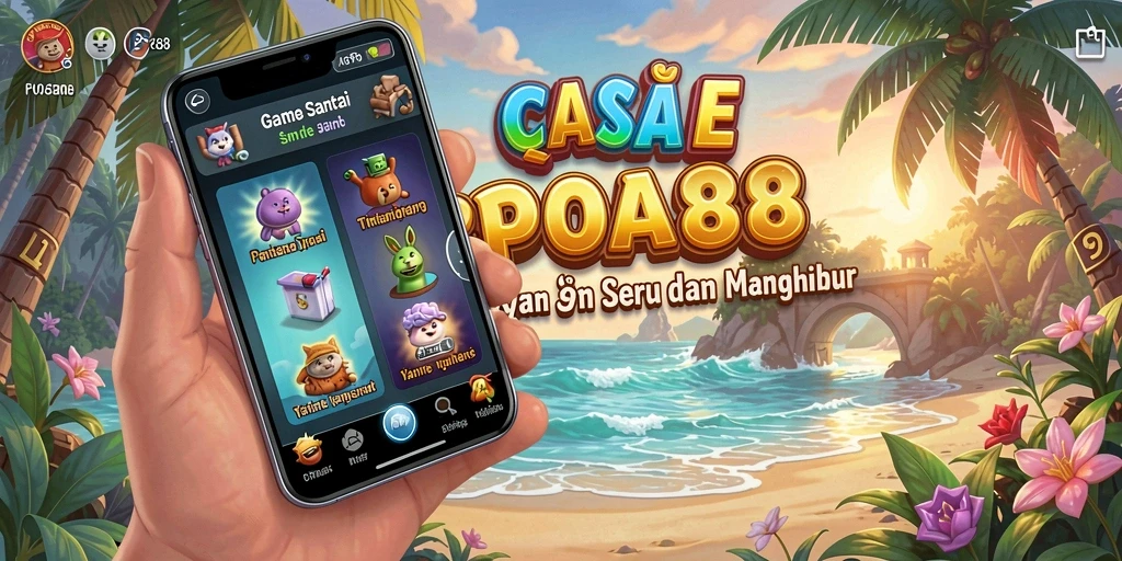 Tampilan menarik dari gameplay POA88 dengan aksi seru dan grafis yang ceria.
