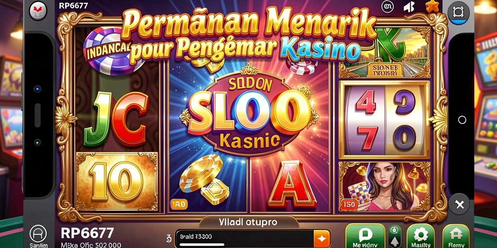 Gameplay seru dan penuh warna dalam RP6677 slot.
