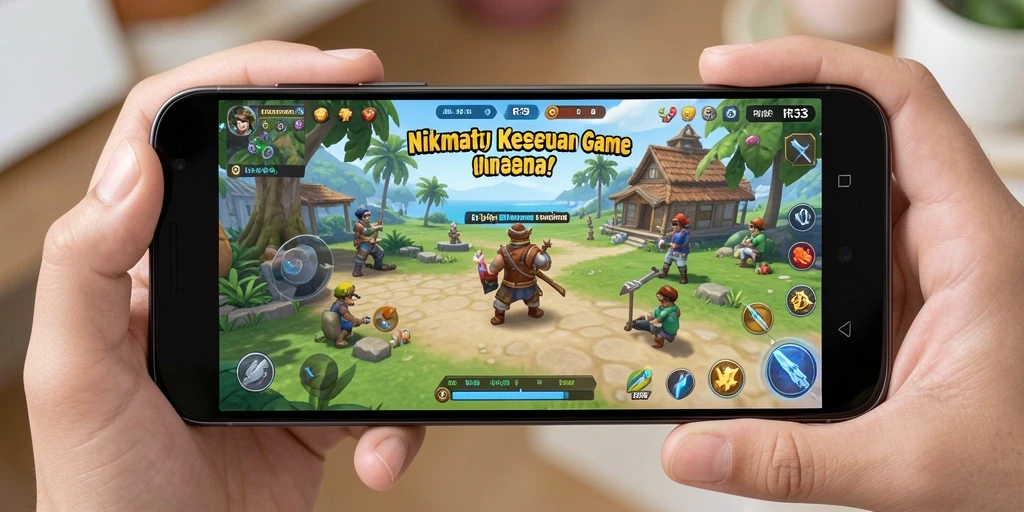 Tampilan gameplay RR33 yang seru dan penuh warna.