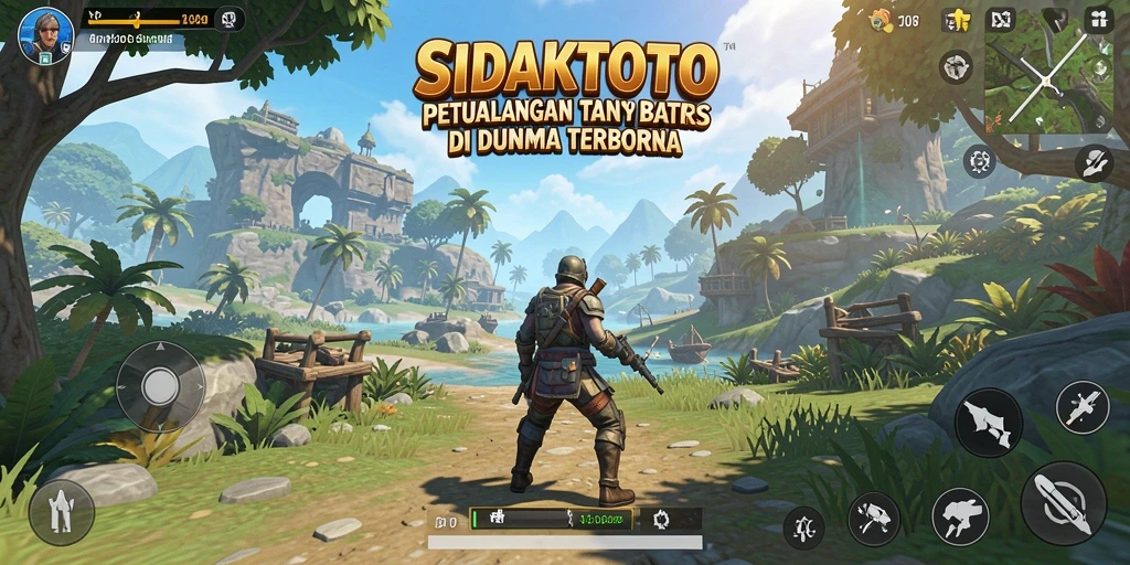 Screenshot menunjukkan petualangan seru di dunia terbuka SIDAKTOTO.