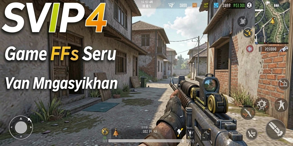 Tampilan seru gameplay SVIP4 yang menegangkan.