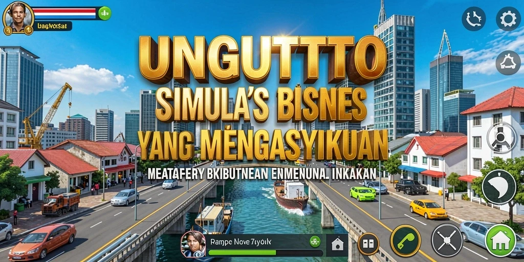 Tampilan gameplay UNGUTOTO yang memukau dan penuh strategi.