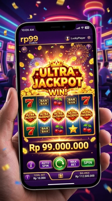 Tampilan antarmuka pengguna rp99 yang intuitif.